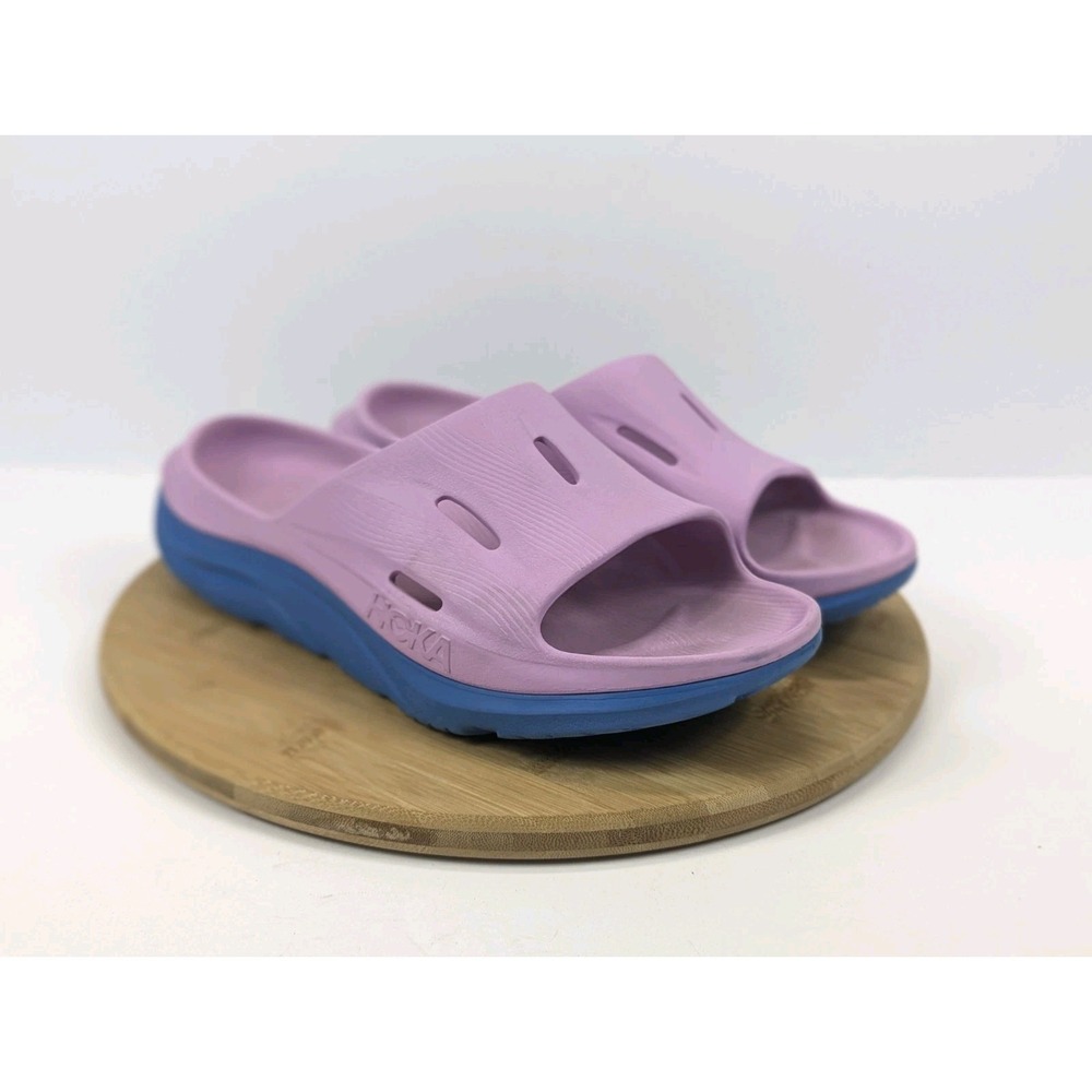 Hoka Ora Recovery Slide 3 Mens Size 10 Purple Cushioned Sport Sandals Slip On